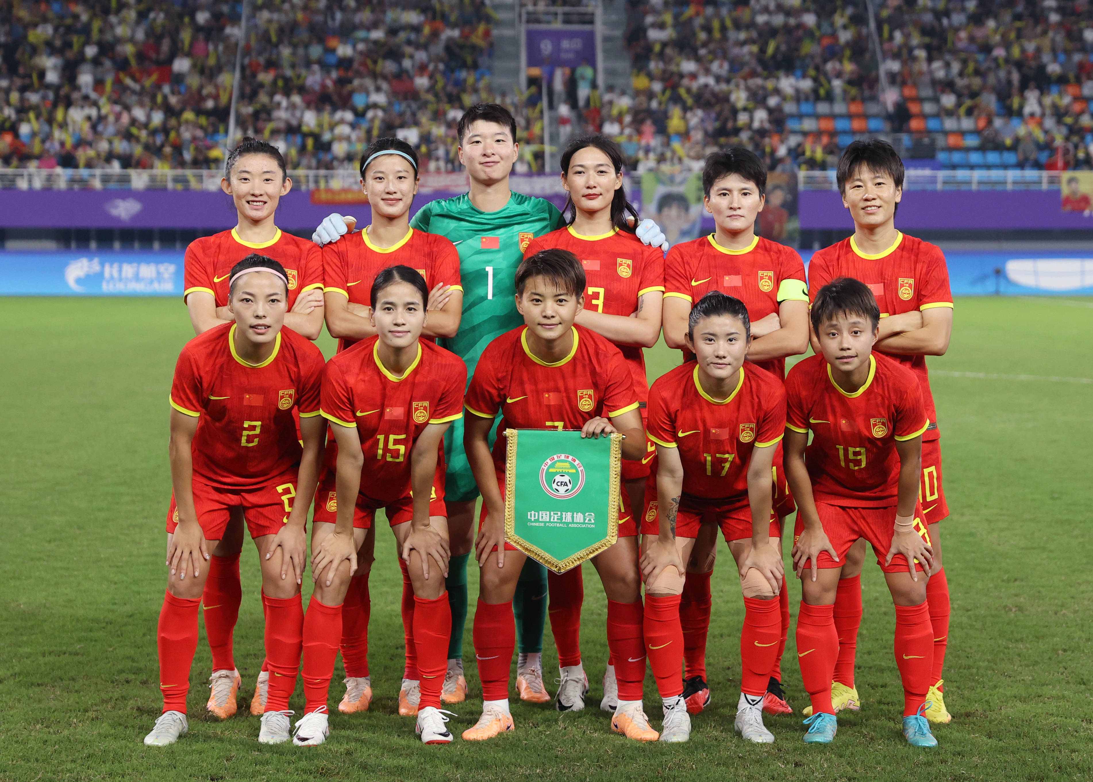 中国女足青少年队员